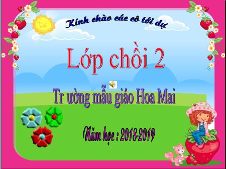 Bài giảng Mầm non Lớp Chồi - Chủ đề: Ngành nghề - Đề tài: Đếm đến 7, nhận biết nhóm có số lượng 7, nhận biết số 7