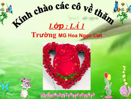 Bài giảng Mầm non Lớp Lá - Chủ đề: Động vật - Hoạt động: Làm quen với Toán - Đề tài: Ôn tập số lượng trong phạm vi 9