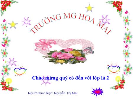 Bài giảng Mầm non Lớp Lá - Chủ đề: Phương tiện và luật lệ giao thông - Đề tài: Tìm hiểu một số luật lệ giao thông