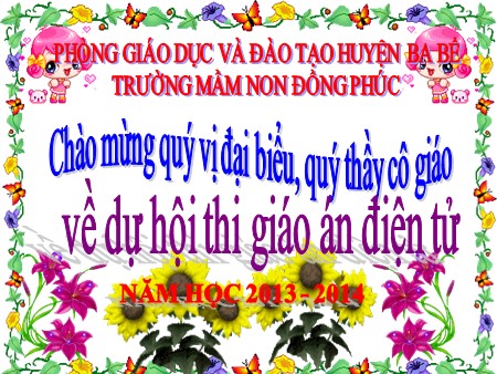 Bài giảng Mầm non Nhà trẻ - Chủ đề: Bé lên mẫu giáo - Kể chuyện: Thỏ con không vâng lời